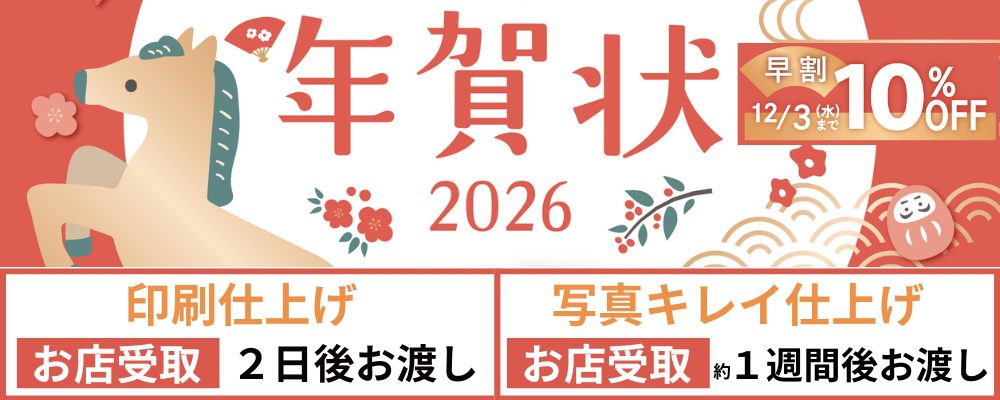 コイデカメラのはがき印刷